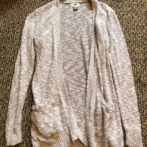 Old Navy Grey Marled Knit Cardigan Size XS